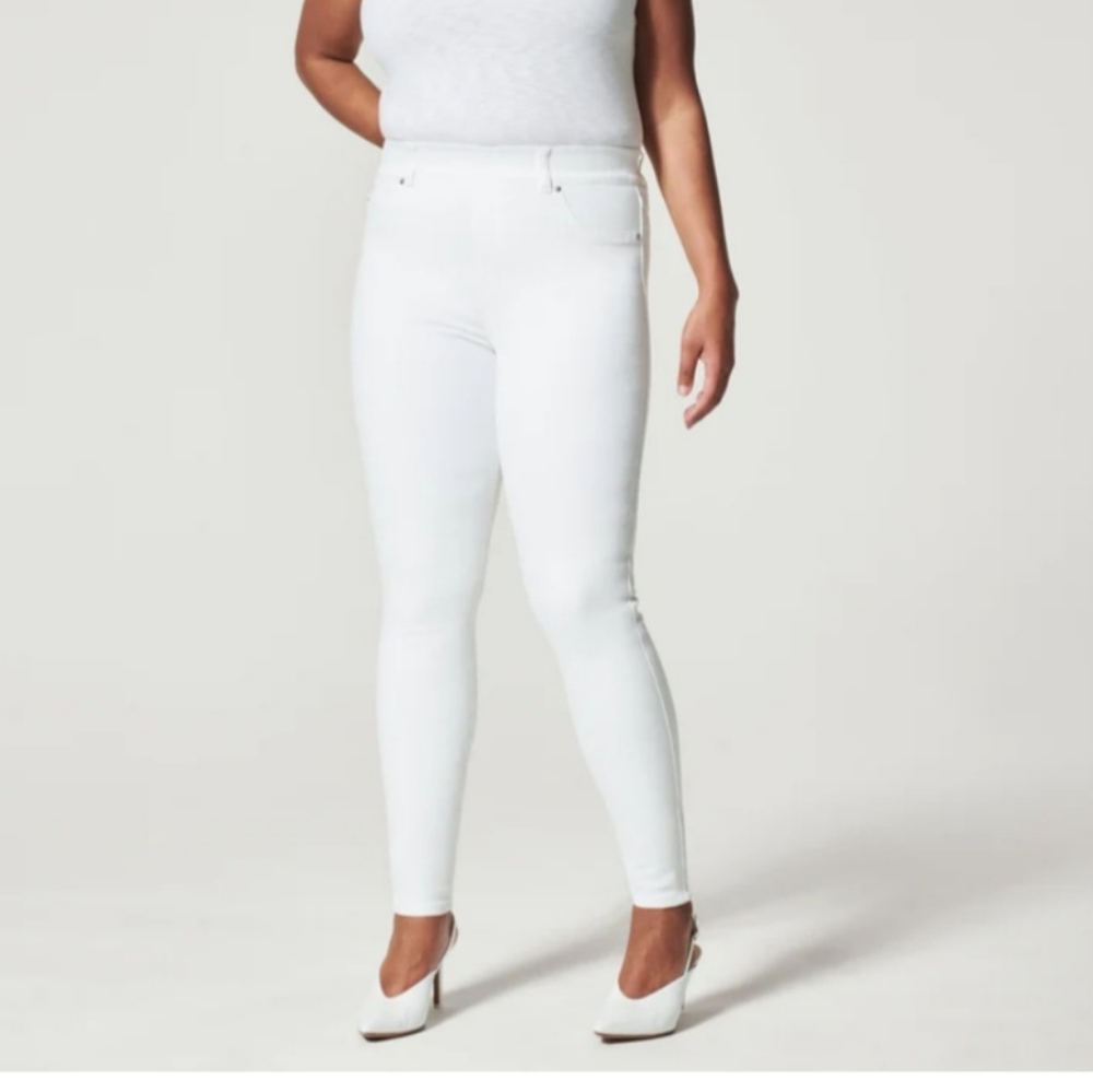 SPANX Ankle skinny jeans, White,SZ medium/tall